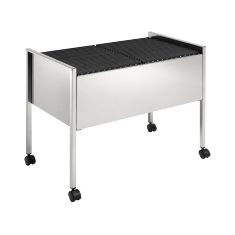 Durable Hängemappenwagen Economy DUO 100 metallic silber