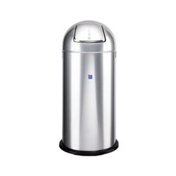 Push-Abfallsammler 2905-36 52L H/Ø 84/37cm silber