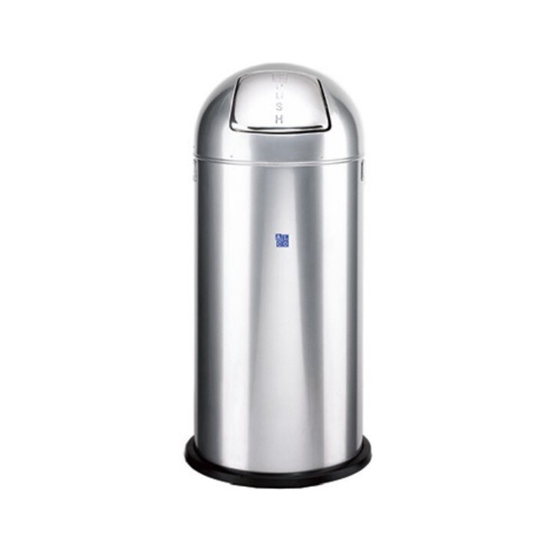 Push-Abfallsammler 2905-36 52L H/Ø 84/37cm silber