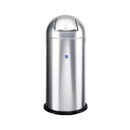 Push-Abfallsammler 2905-36 52L H/Ø 84/37cm silber