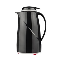 Helios Isolierkanne Wave Push 2934-002 1l schwarz