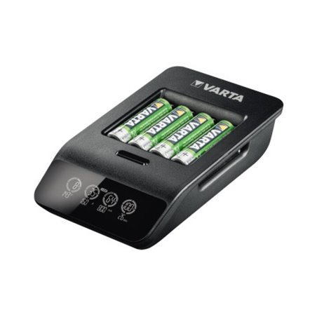 Varta Ladegerät LCD Smart Charger+ 57684101441 +4xAA 2.100mAh