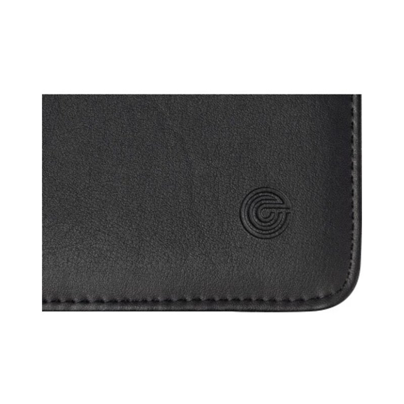 Ecobra Konferenzmappe 611089 DIN A4 Reißverschluss Kunstleder sw