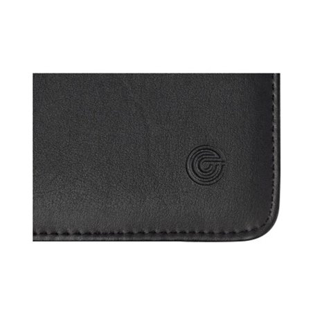 Ecobra Konferenzmappe 611089 DIN A4 Reißverschluss Kunstleder sw