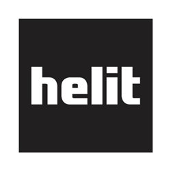 helit Prospektständer H6813399 4xDIN A4 silbergrau