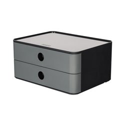 HAN Schubladenbox SMART-BOX PLUS ALLISON 2 Schubladen 1120-19 gr