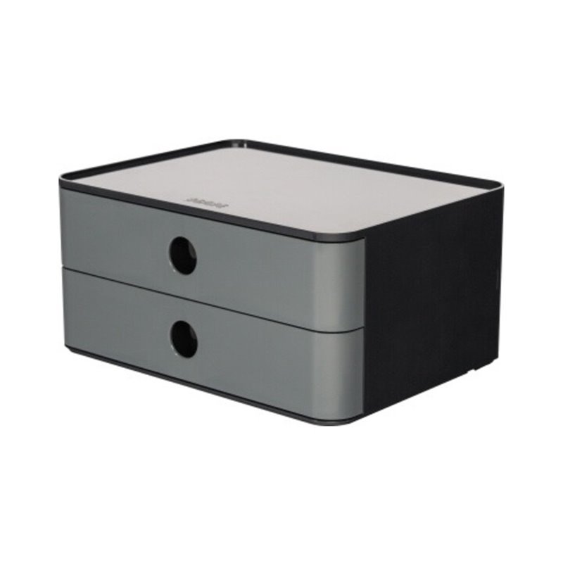 HAN Schubladenbox SMART-BOX PLUS ALLISON 2 Schubladen 1120-19 gr