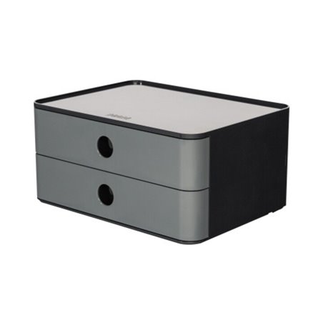 HAN Schubladenbox SMART-BOX PLUS ALLISON 2 Schubladen 1120-19 gr