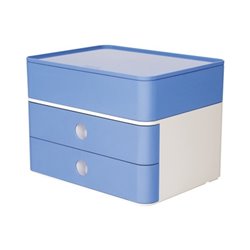 HAN Schubladenbox SMART-BOX PLUS ALLISON 2 Schubladen 1100-84 sky bl