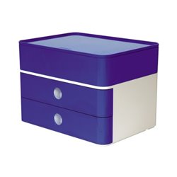 HAN Schubladenbox SMART-BOX PLUS ALLISON 2 Schubladen 1100-14 bl