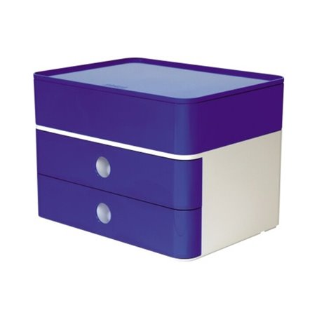 HAN Schubladenbox SMART-BOX PLUS ALLISON 2 Schubladen 1100-14 bl