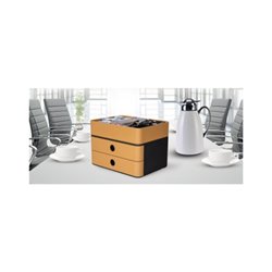 HAN Schubladenbox SMART-BOX PLUS ALLISON 2 Schubladen 1100-83 ca br