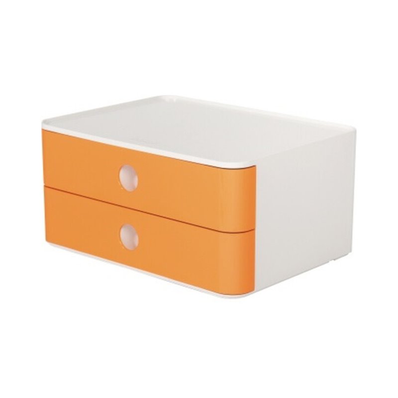 HAN Schubladenbox SMART-BOX PLUS ALLISON 2 Schubladen 1120-81 orange