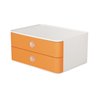 HAN Schubladenbox SMART-BOX PLUS ALLISON 2 Schubladen 1120-81 orange