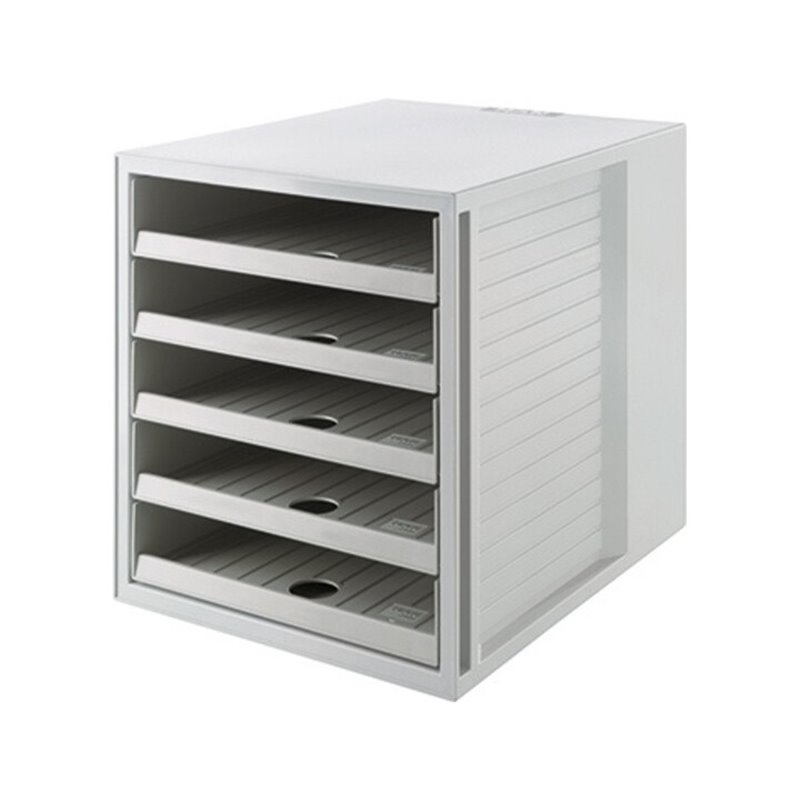 HAN Schubladenbox KARMA 14018-18 5Schubfächer Recycling öko-gr