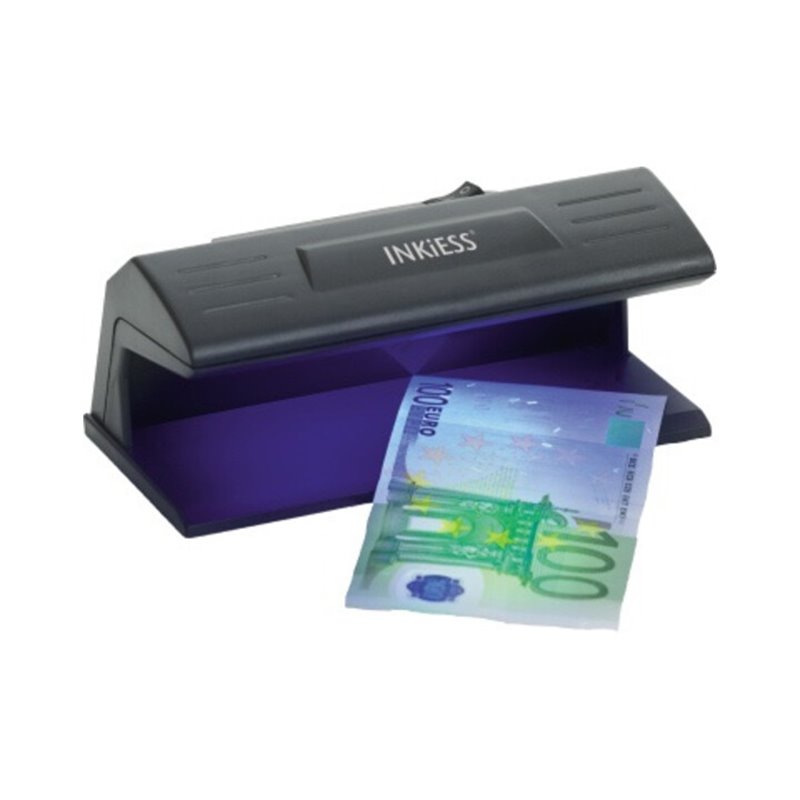 Inkiess Geldscheinprüfgerät UV 22 90906310220000 schwarz