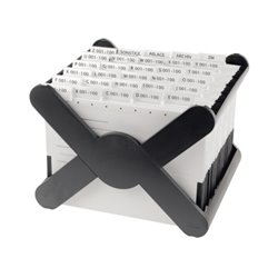 HAN Hängekorb X-CROSS TOP 19071-13 DIN A4 max. 35Mappen sw