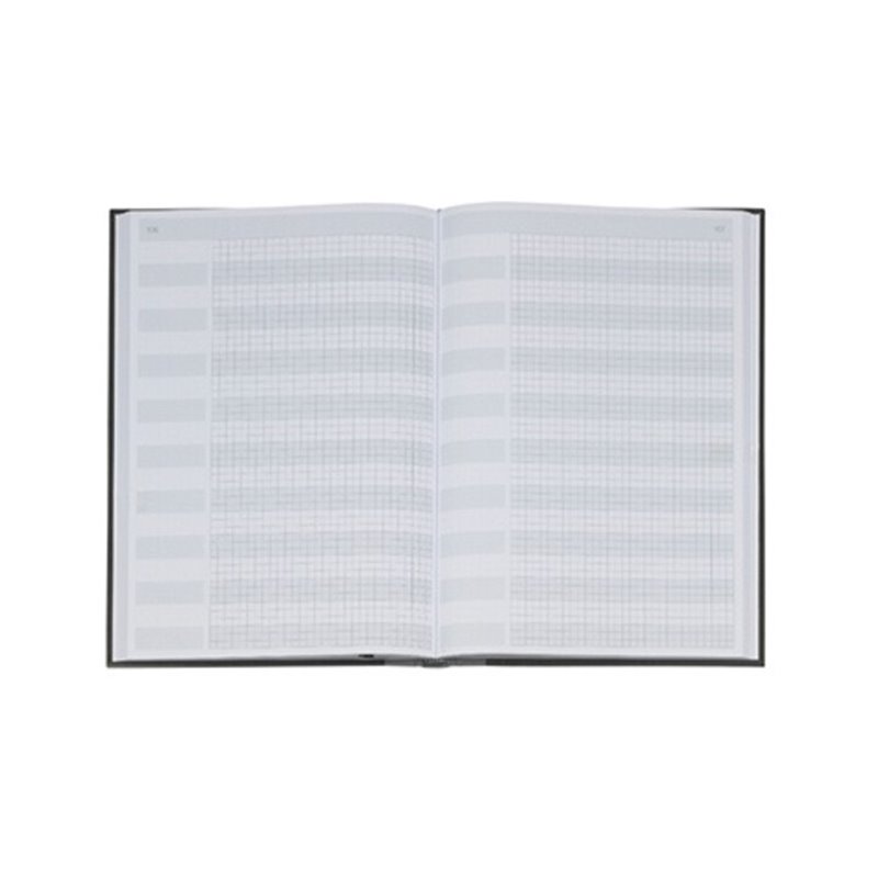 König & Ebhardt Protokollbuch 8655223 DIN A4 kariert 96Bl. sw