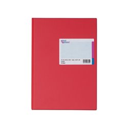 König & Ebhardt Kladde 8614252 DIN A4 kariert 96Blatt rot