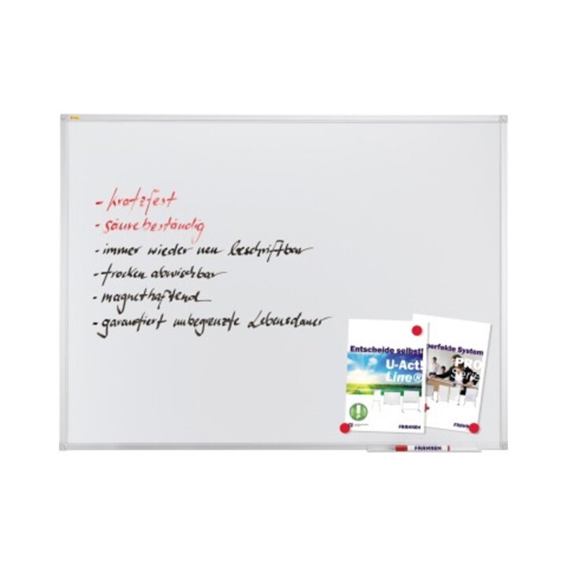 Franken Whiteboard X-tra Line SC3202 90x60cm emailliert weiß