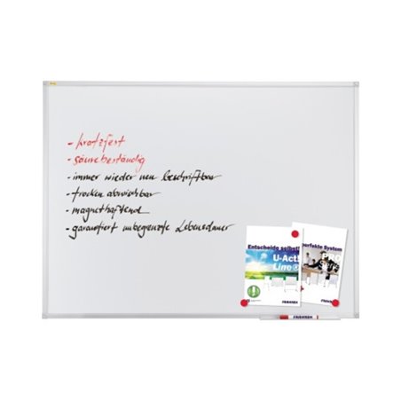 Franken Whiteboard X-tra Line SC3202 90x60cm emailliert weiß