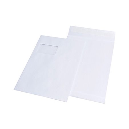 MAILmedia Faltentasche 30007635 C4 120g mF hk weiß