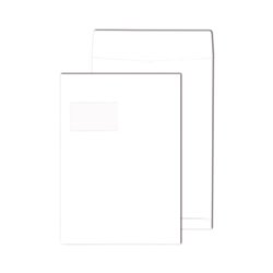 MAILmedia Faltentasche 30007364 C4 Klotzboden hk weiß