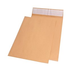 MAILmedia Faltentasche 30021434 E4 hk natron 140g Falte 40mm