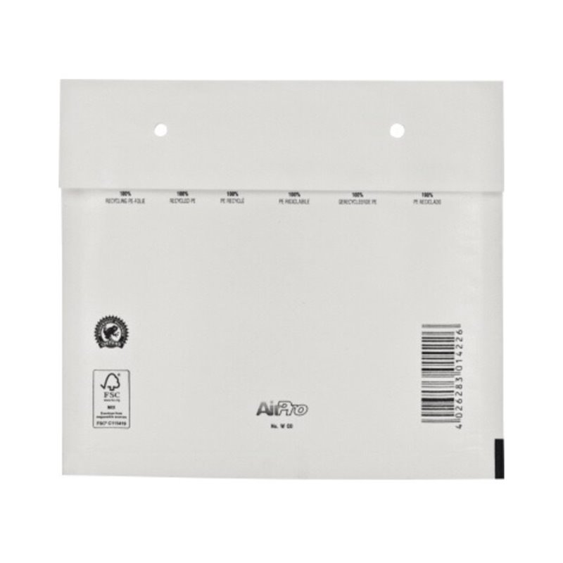 AIRPRO Luftpolstertasche W-CD 00012207 hk Innenmaß 165x175mm ws