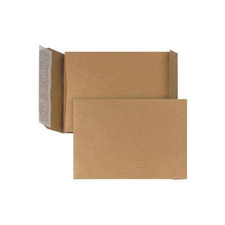 POSTHORN Faltentasche 00014061 B5 110g hk Klotzboden braun