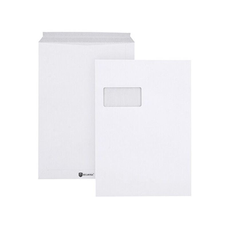 SECURITEX Versandtasche 00014220 C4 reißfest wasserfest 130g hk mF weiß