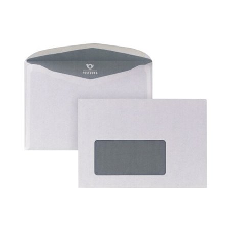 POSTHORN Briefumschlag 02000156 DIN C6 nk 75g mFe weiß