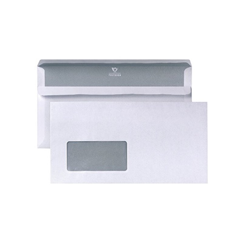 POSTHORN Briefumschlag 02239144 125x235mm sk 80g mFe ws