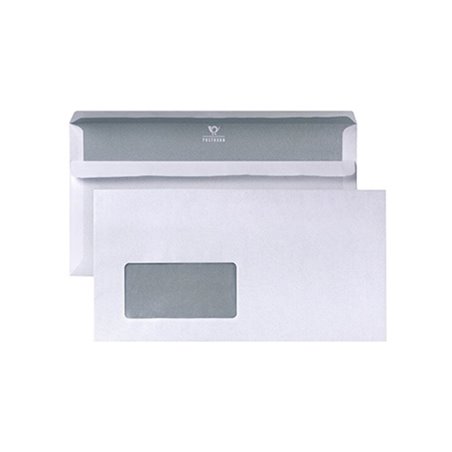 POSTHORN Briefumschlag 02239144 125x235mm sk 80g mFe ws