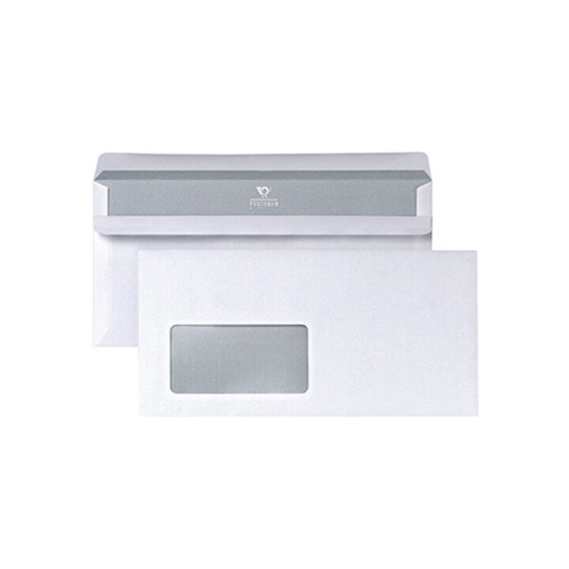 POSTHORN Briefumschlag 02220153 DIN lang mF sk Innendruck weiß