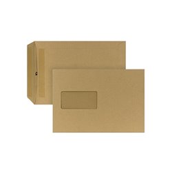 POSTHORN Versandtasche 05240336 C5 mF sk 90g Natron braun