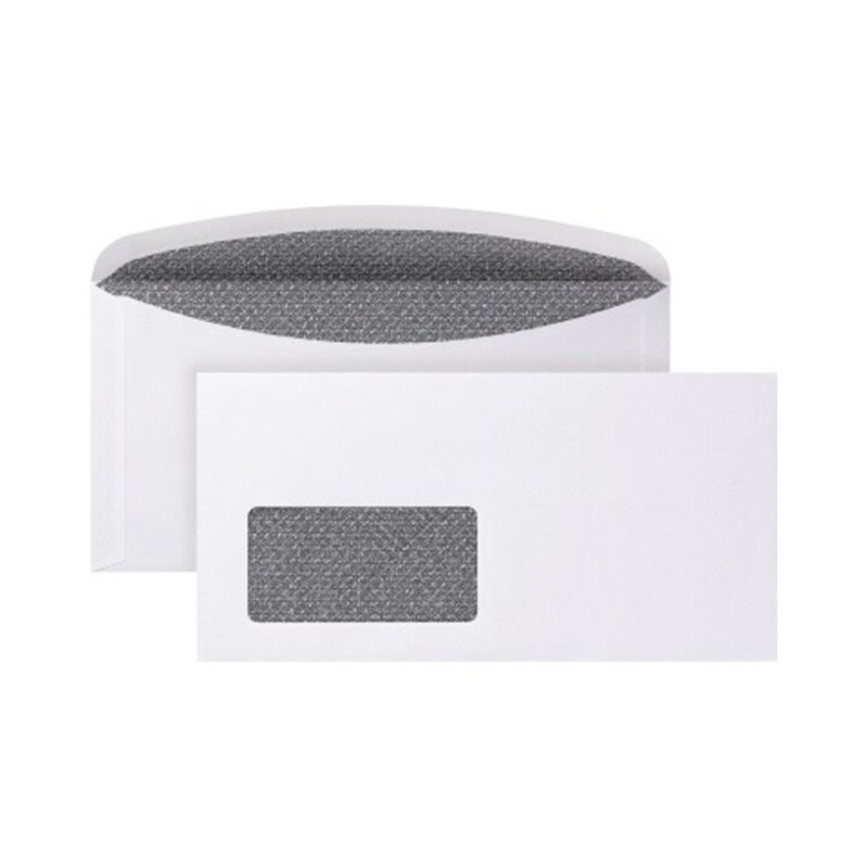 POSTHORN Briefumschlag 02526853 C6/5 mF nk ASk Zahlen ws