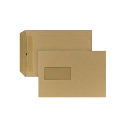 POSTHORN Versandtasche 05250336 B5 176x250mm sk 90g mF braun