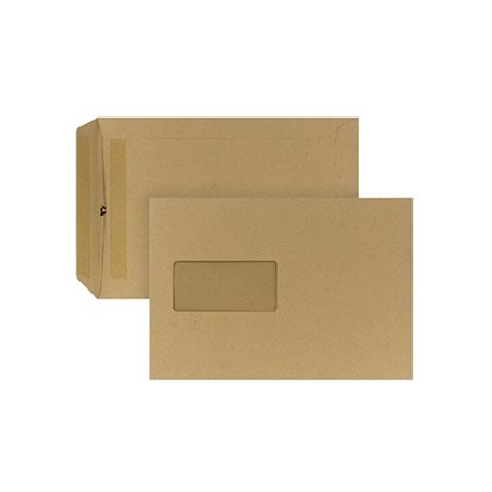 POSTHORN Versandtasche 05250336 B5 176x250mm sk 90g mF braun