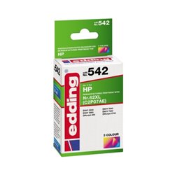 edding Tintenpatrone 18-542 wie HP 62XL farbig