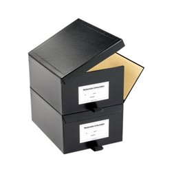 SoldanPlus Urkundenkasten CLASSIC 1000500 1/2 Ordnerhöhe schwarz