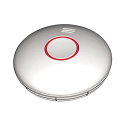 Funkrauchmelder 001043 CC-80 mit integrietem Hitzemelder weiß