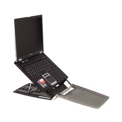 BakkerElkhuizen Laptophalter Ergo-Q 330 17Zoll silber/schwarz