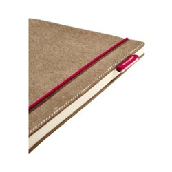 transotype Notizbuch senseBook Red Rubber 75020402 L kariert