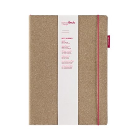 transotype Notizbuch senseBook Red Rubber 75020401 L liniert