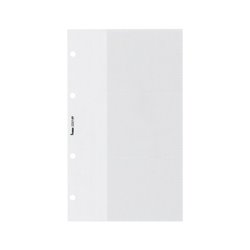 Bene Visitenkartenhüllen 221309 transparent