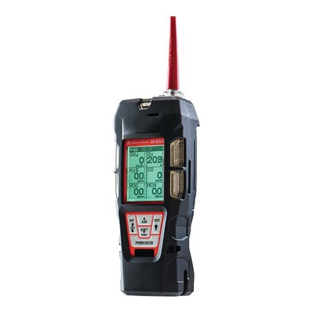 Gaswarnmessgerät GX 6000 PID 6-Gas Messgerät Messber.ppm/ppb RIKEN KEIKI