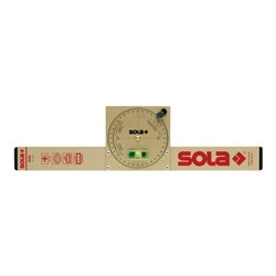 Neigungswasserwaage NAM 50 T 50cm Alu.gold m.Magnet SOLA