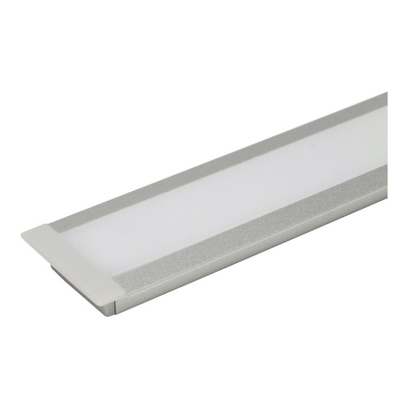 Leuchtenprofil Set London Set London Nutmaß 18x6mm Einbau Alu/KU EV1/Gefrostet L