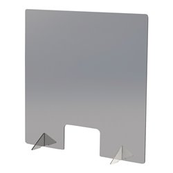 Hygieneschutzscheibe Corona z.Aufstecken od.Aufhängen B 730xH 980mm